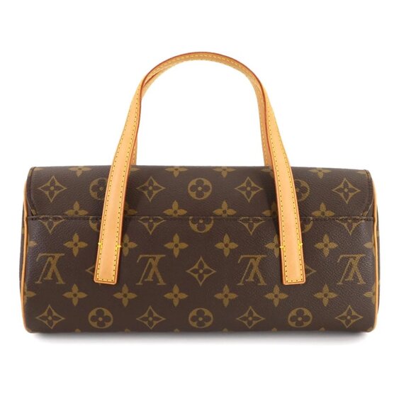 LOUIS VUITTON Monogram Sonatine Hand Bag Brown M51902 Purse 90282136 - Picture 5 of 11